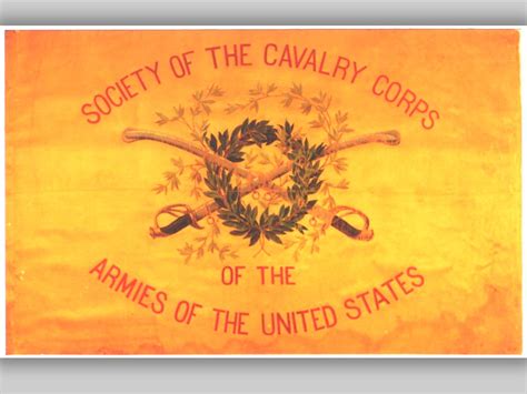 Cavalry Corps Flag Us Army Center Of Military History