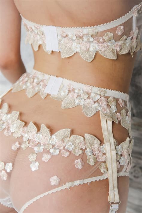 lace suspender belt white garter belt wedding night etsy