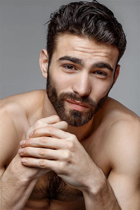 Handsome Shirtless Man By Stocksy Contributor Ohlamour Studio Stocksy