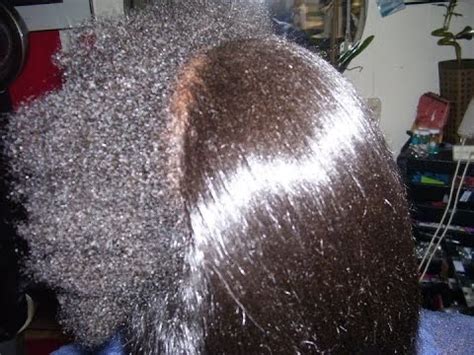 The term 'silk press' is coined from america (as far as i know) because it is just a way to separate the service from the traditional blowdrying and straightening. Silk Press/Saran Wrap results on Natural type 4 hair - YouTube