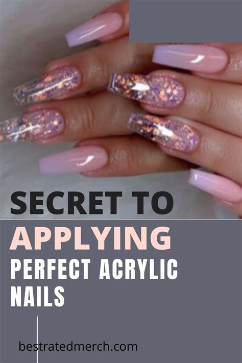 Diy Acrylic Nails At Home How To Apply Easy Step By Step Tutorial