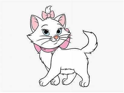 Aristocats Marie Coloring Clipart Transparent Clipartkey