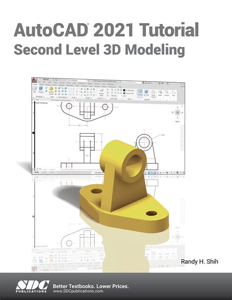 Autocad 2021 Tutorial Second Level 3d Modeling Book Isbn 978 1 63057