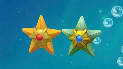 can staryu be shiny in pokémon go pro game guides