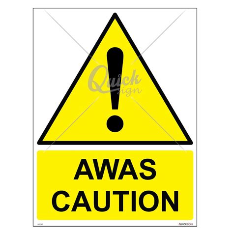 Ws045 Caution Signage Safetyware Sdn Bhd