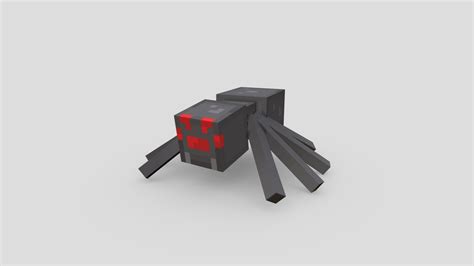 Minecraft Spider Download Free 3d Model By Goodvessel92551 3be0a11