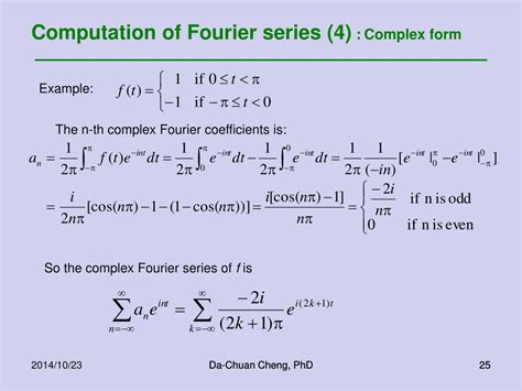 Ppt Chapter 3 Fourier Series Powerpoint Presentation Free Download