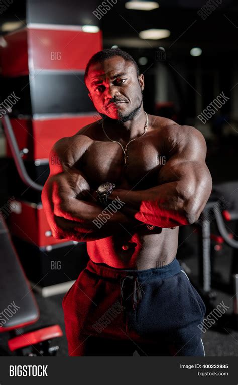 Strong Fitness Trainer Image Photo Free Trial Bigstock
