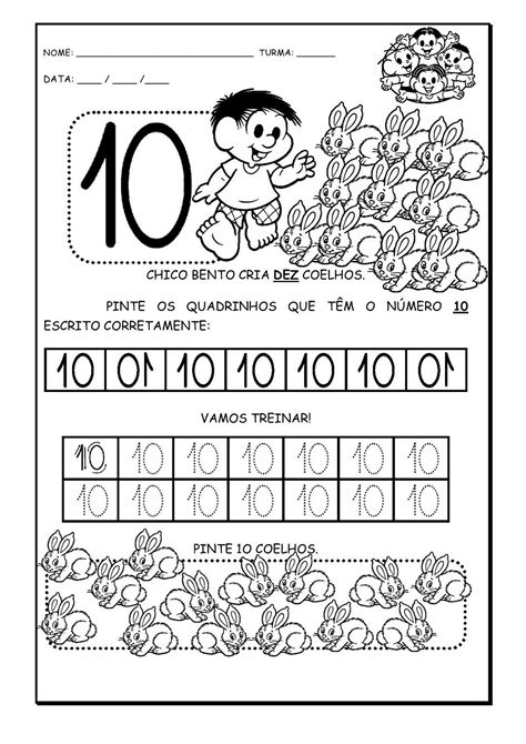 Atividades Do Numeral 10
