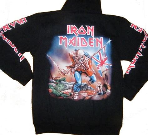 Iron Maiden Hoodiejacket The Trooper Size L Roxxbkk