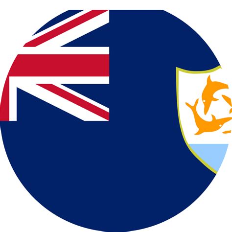 Anguilla Flag Colours - Flags Web