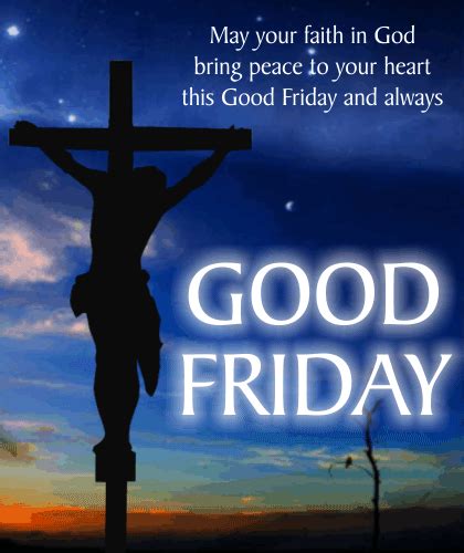 Happy good friday 2021 images, wishes, quotes, greetings, messages, sms and whatsapp status march 30, 2021 by phillip wong leave a comment good friday is the christian religious holiday celebrated as the day on which jesus christ was crucified. My Good Friday Message Ecard. Free Good Friday eCards ...