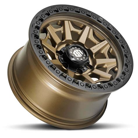 Bronze With Black Wheels Car Suv And 4x4 Jeep Bronze Rims Cnc Wheels