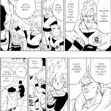 Dragon Ball Panel Of Everybody S Favorite Android R Manga