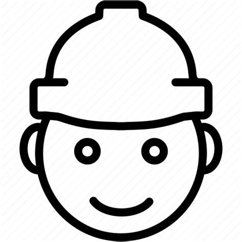 Builder Construction Contractor Engineer Worker Icon