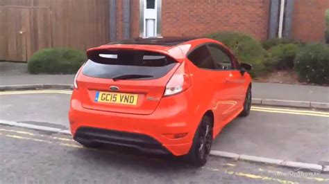 Ford Fiesta Zetec S Red Edition Red 2015 Youtube