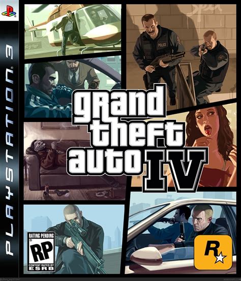 Grand Theft Auto Iv Playstation 3 Box Art Cover By Blairyboy