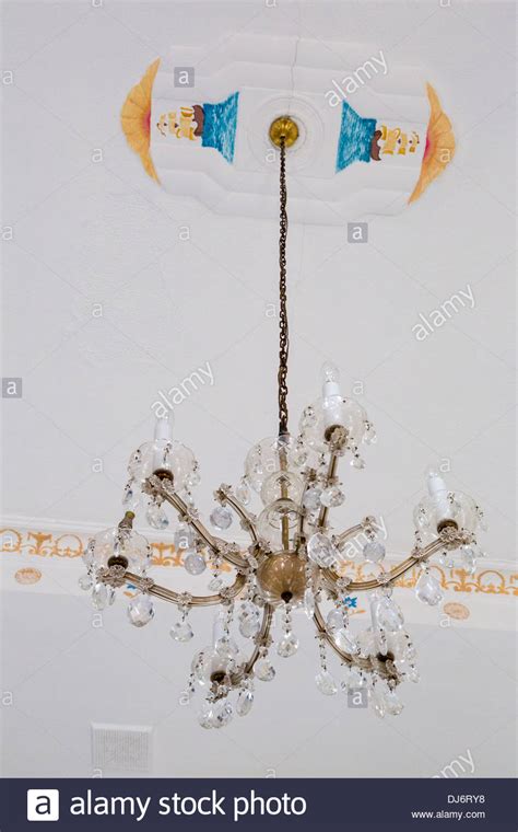 South Africa Cape Town Bo Kaap Chandelier And Ceiling Decoration Of
