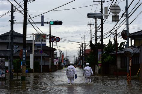 Japan Weather Rain Flood