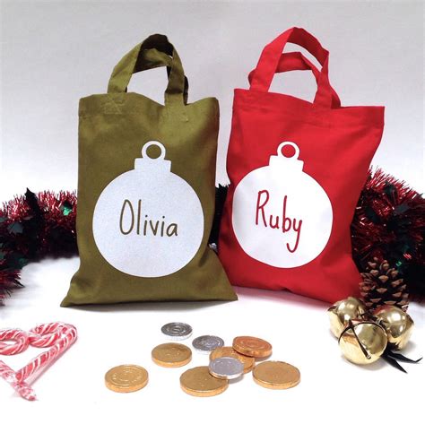 Christmas Bauble Party Bags By Beryl Betty Celebrations