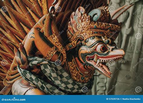 Garuda Statue Winged Deity In Indonesia Stock Photo Image Of Bird