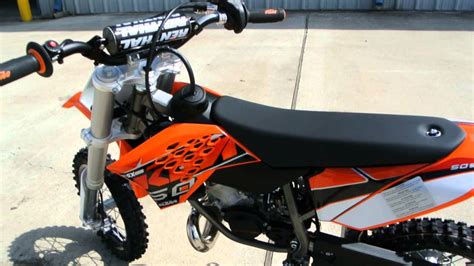 For younger racers, it has been revealed as an ideal package. $3,849: 2014 KTM 50 SX Overview and Review - YouTube