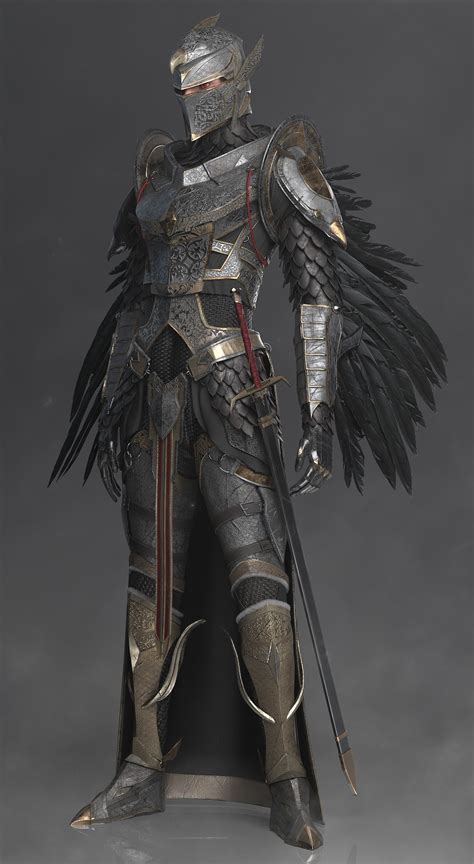 Artstation Queen Of Crows Philipp Teichrieb Character Art Armor
