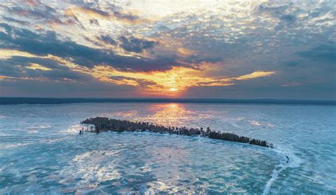 Treasure Island Winter Sunset Photograph By Ron Wiltse Fine Art America