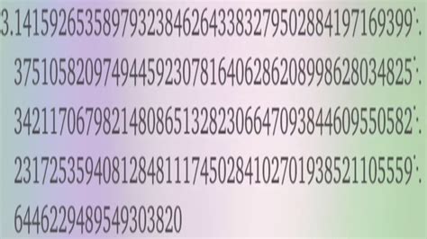 The First 200 Digits Of Pi Pi Day And Albert Einsteins B Day Youtube