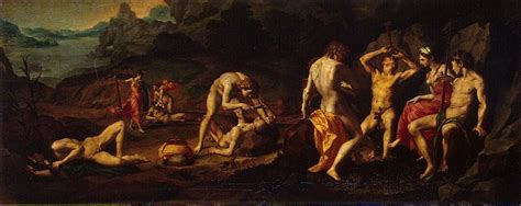 Flaying Of Marsias Angelo Bronzino Hermitage Museum