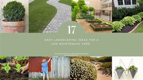 17 Easy Landscaping Ideas And Create A Low Maintenance Yard