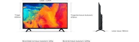 Xiaomi Mi Tv 4a 32inch Smart Tv Harga Dan Spesifikasi