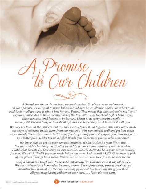 A Promise To Our Children