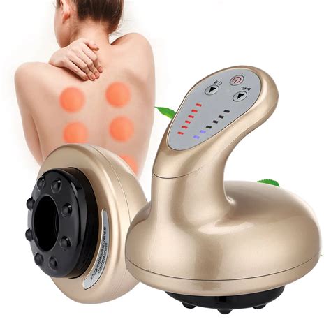 Electric Cupping Massager Vacuum Suction Cups Guasha Apparatus Meridian Fat Burning Slimming