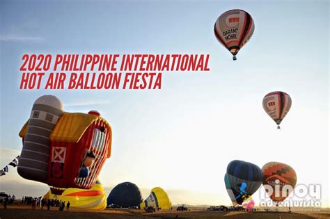The 2020 Philippine International Hot Air Balloon Fiesta Is Happening