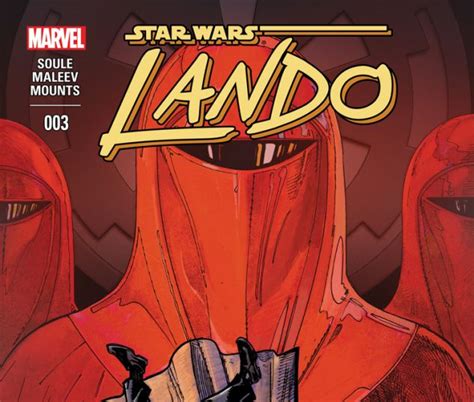 Lando 2015 3 Comic Issues Marvel