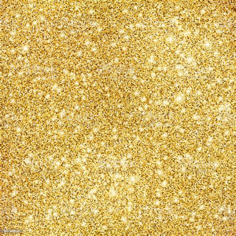 Gold Glitter Texture Background Stock Illustration