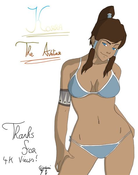 Legend Of Korra Korra The Avatar Bikini Version By Venatorunum