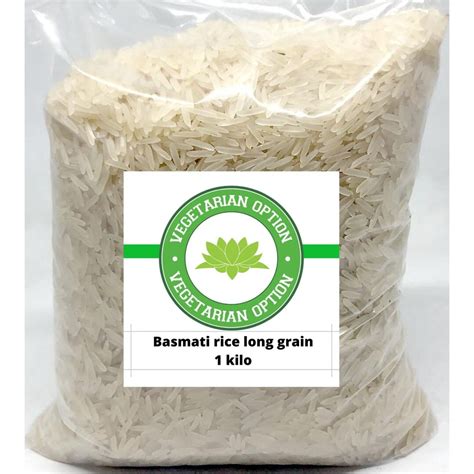 Indian Basmati Rice Long Grain 1 Kilo Repacked Shopee Philippines