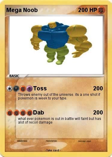 Pokémon Mega Noob 10 10 Toss My Pokemon Card