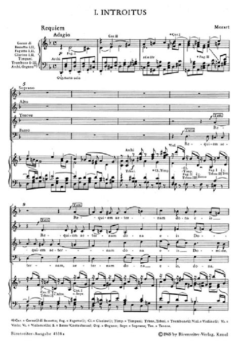 Mozarts Requiem Opus Lirica