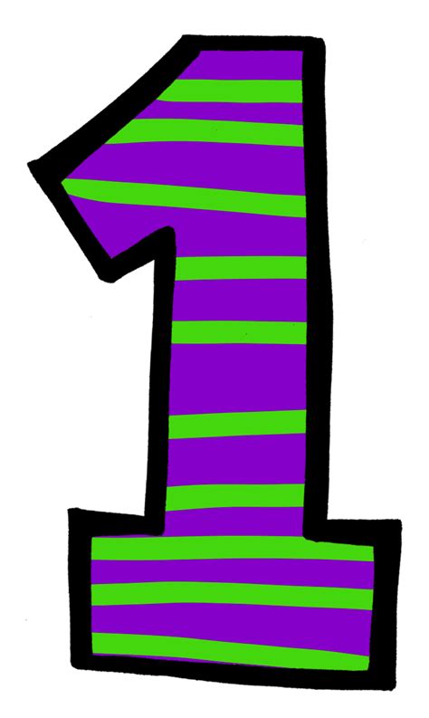 Number 1 Clipart Png Clip Art Library