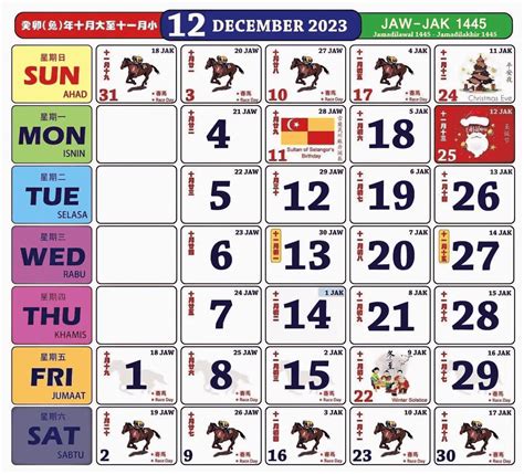 Kalendar Kuda 2023 Terkini Muat Turun Percuma Sekarang