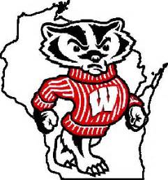 Free printable state of nebraska coloring pages showing state history, demographics, and points of interest. Wisconsin Bucky Badger Logo Drawing | Recent Photos The ...
