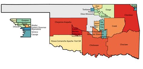List Of Native American Tribes In Oklahoma Wikipedia