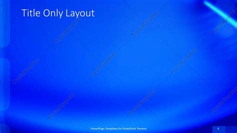 Powerpoint Template A Plain Dark Blue Colored Background With Wave