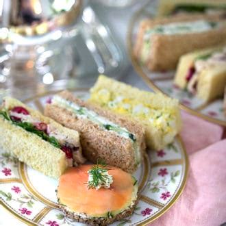 A Delicious Assortment Of Traditional English Tea Sandwiches That Will