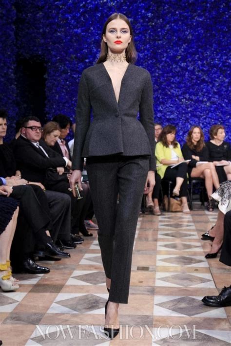 Dior Hc Fw 12 By Raf Simons New Take On Bar Jacket Fashion Haute
