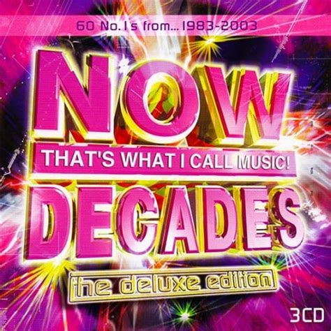 Now Thats What I Call Music Decades Deluxe Edition 3cd 2015 1080p