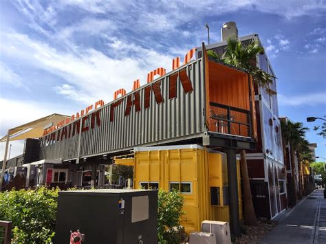 Container Park In Downtown Las Vegas